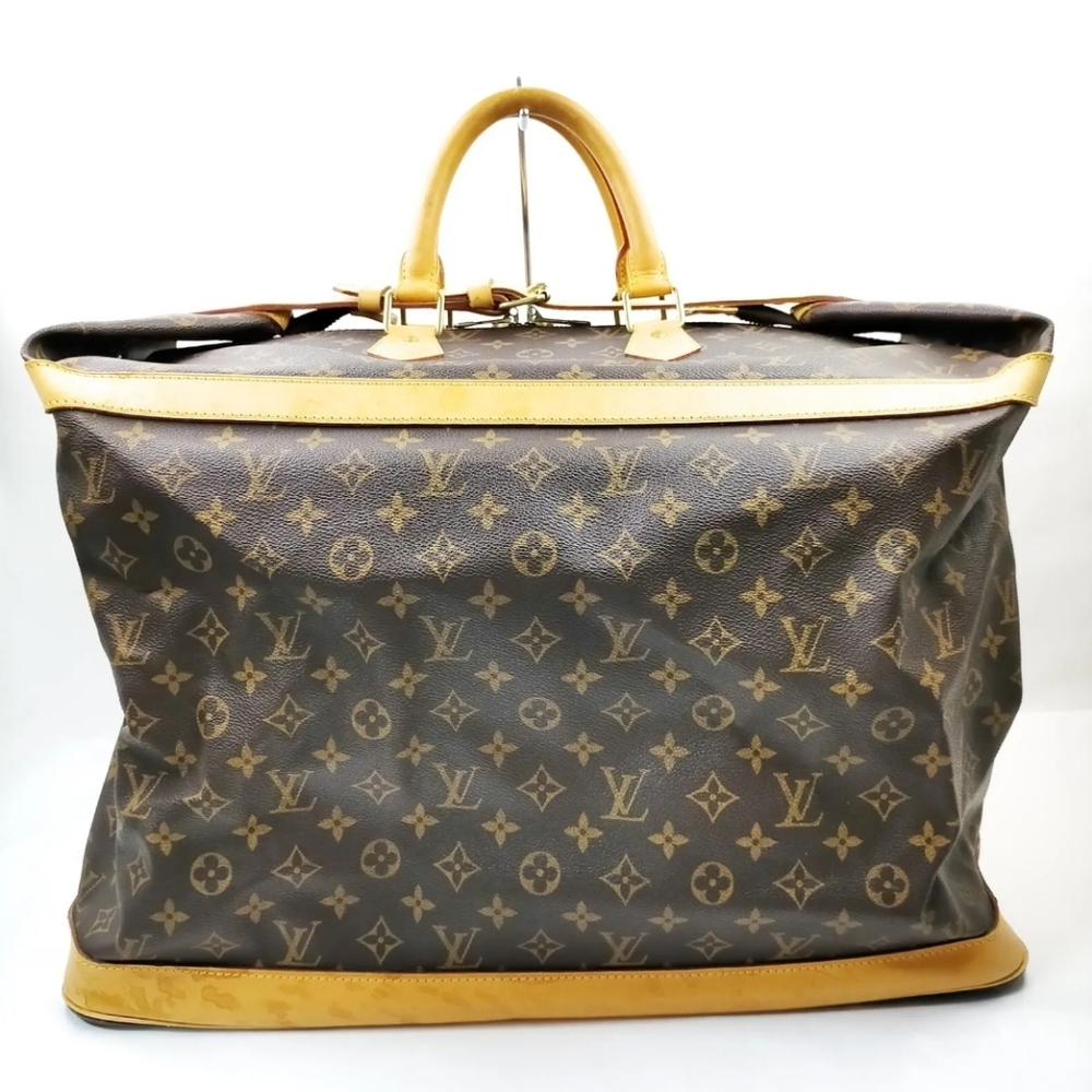 Louis Vuitton Cruiser Monogram 50 Weekender Overnight Travel Duffle Bag